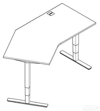 Elektriski regulējamie biroja galdi_