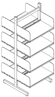 Bibliotēkas mēbeles 